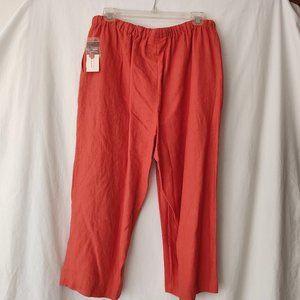 Jennifer Moore (JM) Collection Petite Capri, 12P, Orange